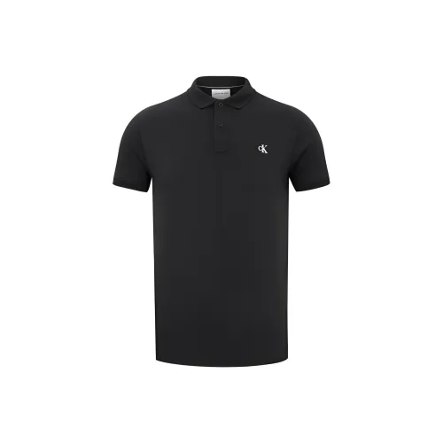 CALVIN KLEIN Поло Мужское Черное