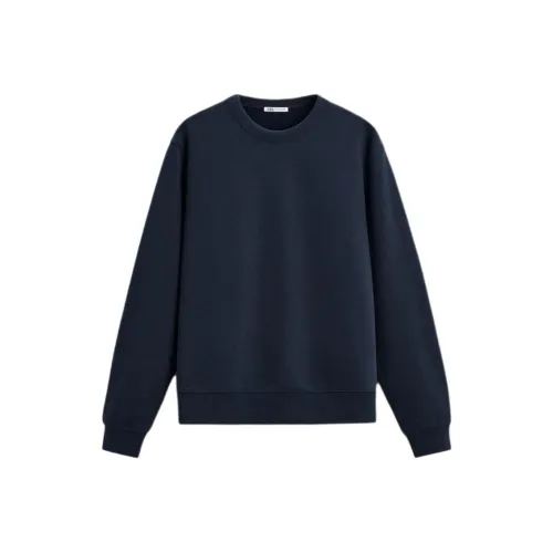 ZARA Valentine's Day Collection Морской синий Мужские Свитшоты