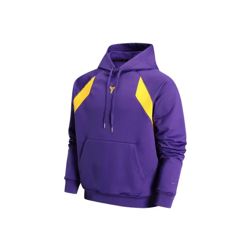 Nike Therma Форма SS25 Толстовка Мужской Сад Фиолетовый Университетский Золотой Университетский Золотой