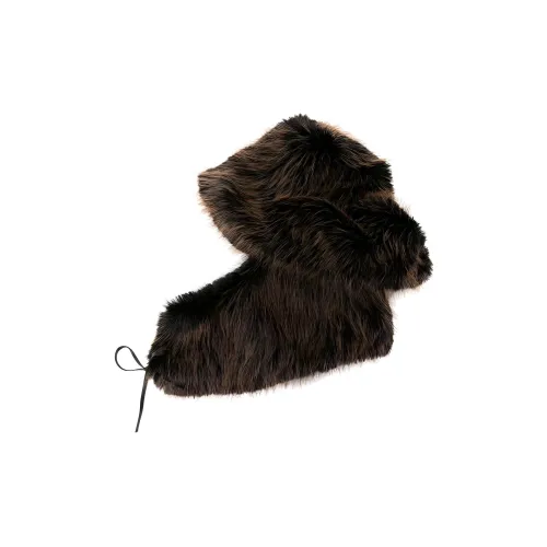 Lanvin Вискоза Шапки и Кепки Мужские Коричневые