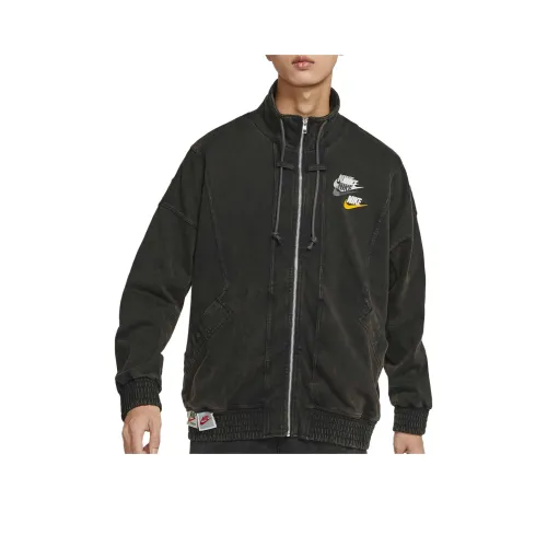 Nike Мужские черные куртки