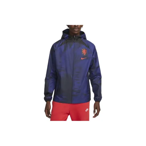 Nike Темно-синие мужские куртки