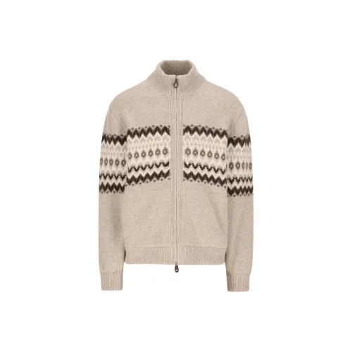 Loro Piana Khaki Мужской Трикотаж
