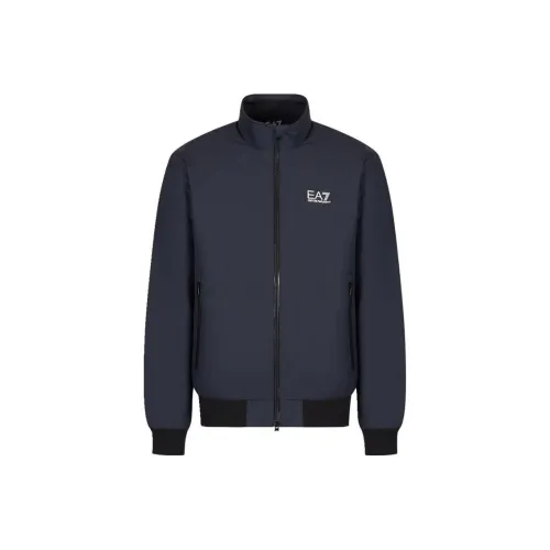 EMPORIO ARMANI EA7 FW22 Куртки и пальто Мужской Темно-синий
