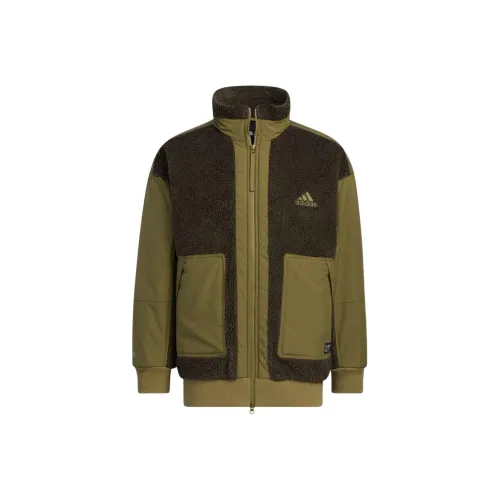 Adidas Qi Белый камень Co Бренд Модель Зеленый Мужские Куртки