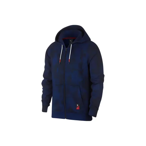 Nike Blue Men's Jackets Найк Синий Мужские Куртки
