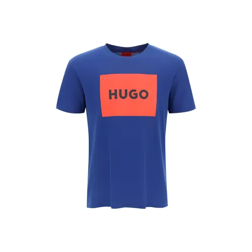 Hugo Boss Мужские Синие Рубашки