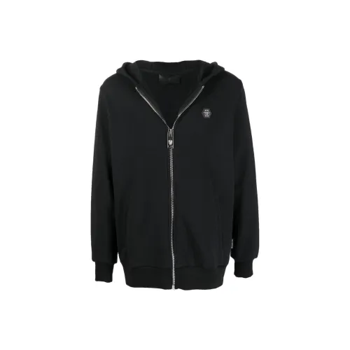 PHILIPP PLEIN Мужские черные куртки