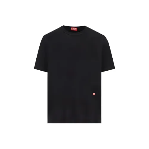 DIESEL Мужские черные T-рубашки