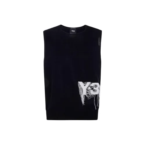 Y 3 Мужские майки черного цвета