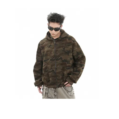 CUWU Толстовка Унисекс Армейский зеленый