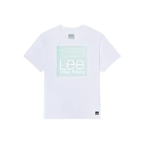 Lee совместный бренд модель Белый Мужская T-рубашка