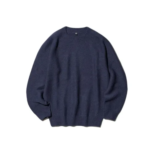 UNIQLO Трикотаж Мужской Темно-Синий