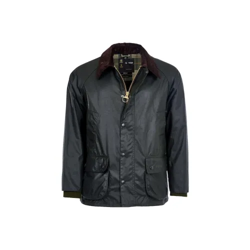 BARBOUR Шалфейный Зеленый Мужские Куртки