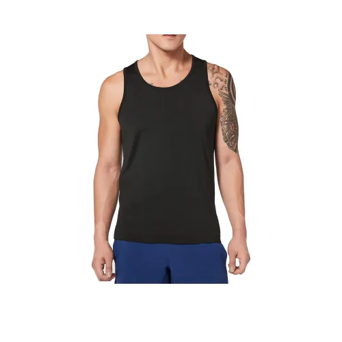 lululemon Metal Vent Tech Топ Tank Мужской Углеродно-черный