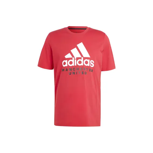 Adidas Manchester United Red Men's T-Shirts