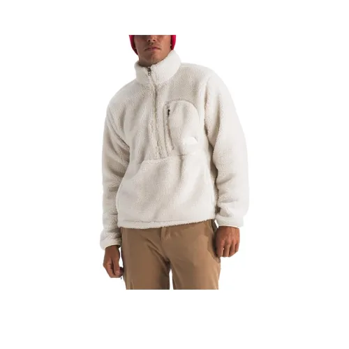 THE NORTH FACE Толстовка Мужская Белый Песочный Dune