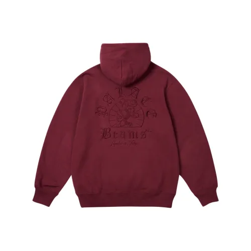 Дворцовый Beams Plus Collaboration Кирпично-красный Унисекс Свитшоты