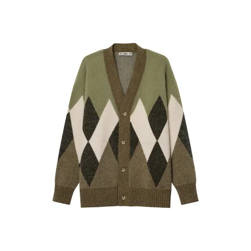 J.D.V Зеленый Мужской Трикотаж