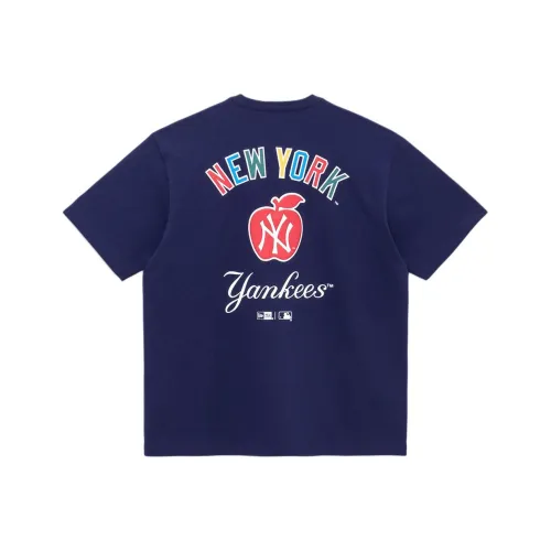 New Era T-Shirt Унисекс Морской Синий