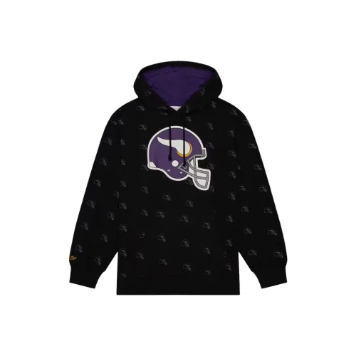 MITCHELL NESS Minnesota Vikings ALL OVER PRINT Толстовка Мужская Черная