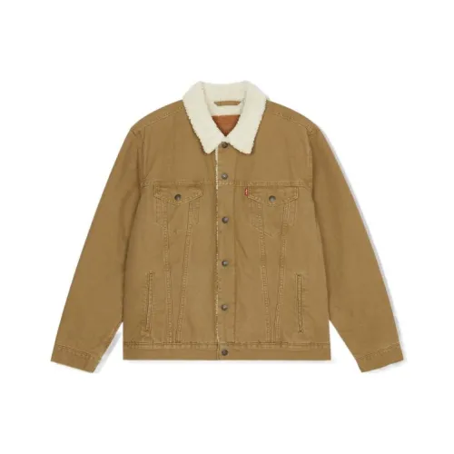 Levi's Куртка Мужская Коричнево-Желтая