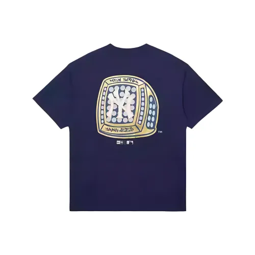 New Era FW24 T-Shirt Унисекс Темно-синий