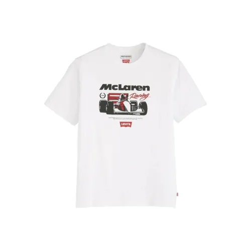 Levi's McLaren Racing Co Branded Edition T-Shirt Unisex White