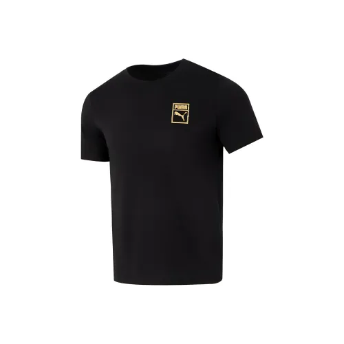 PUMA Мужская черная футболка