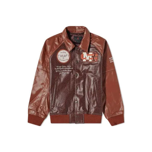 Jordan Air Джордан X Maison Chteau Руж Куртка Мужская Коричневая