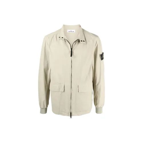 Stone Island Зеленый Мужской Куртки