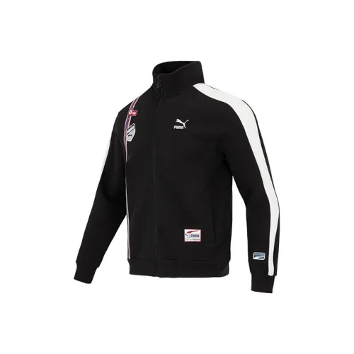 PUMA TEAM BADGE Черные Мужские Куртки