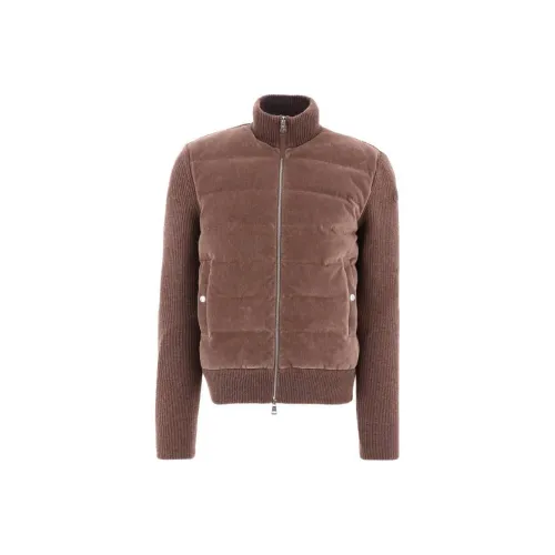 MONCLER Коричневый Мужской Куртки