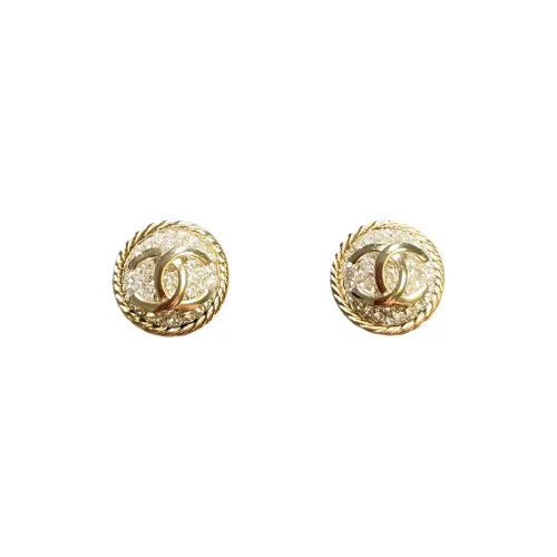 Серьги CHANEL Золотые Женские