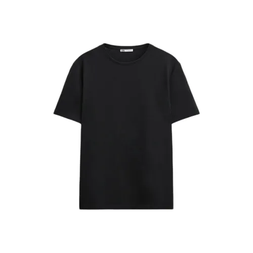 ZARA Мужские черные T-рубашки