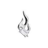 Пламя Белый Циркон Один