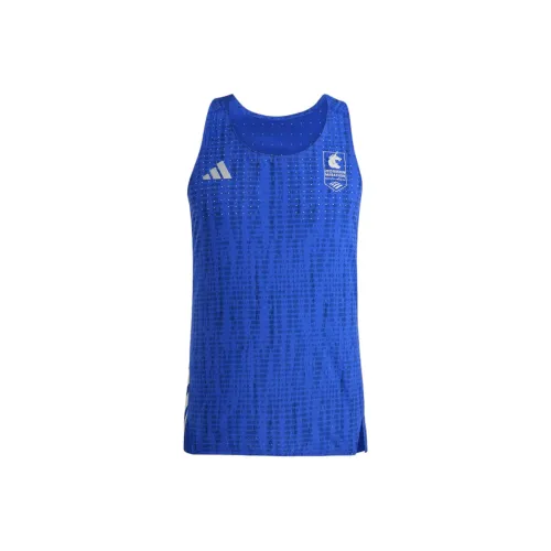 adidas Clothing Мужские майки синие