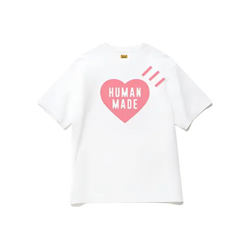 HUMAN MADE Розовое Сердце Унисекс Футболка