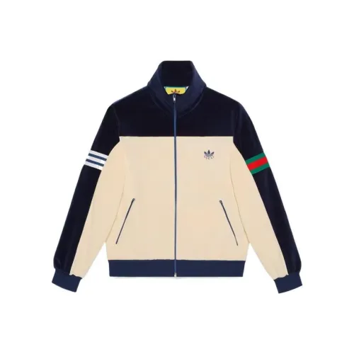 GUCCI Adidas X GUCCI Co Branded Series FW22 Куртки и пальто Мужской Бежевый