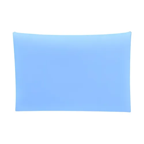 HERMES Calvi Epsom Телячья кожа Держатель для карт кошелек Женские 7N Celeste Небесно-голубой