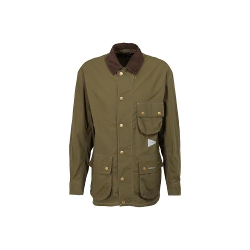 BARBOUR Оливковые Мужские Куртки