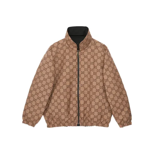 GUCCI SS23 Куртка Мужская Коричневая Черная