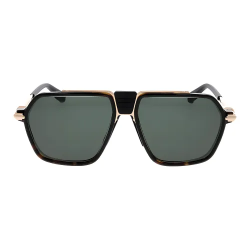 Chrome Hearts Нерегулярная форма Солнцезащитные очки Унисекс Черный