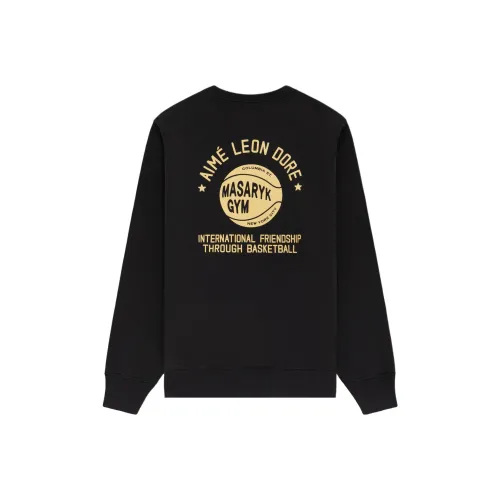 AIME LEON DORE New Balance Co Фирменный черный Унисекс Свитшоты