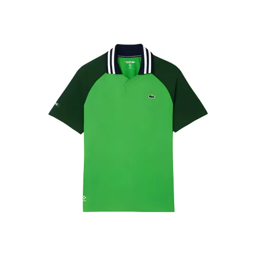 LACOSTE Collaboration Daniel Medvedev Коллаборация Поло Мужское Зеленое