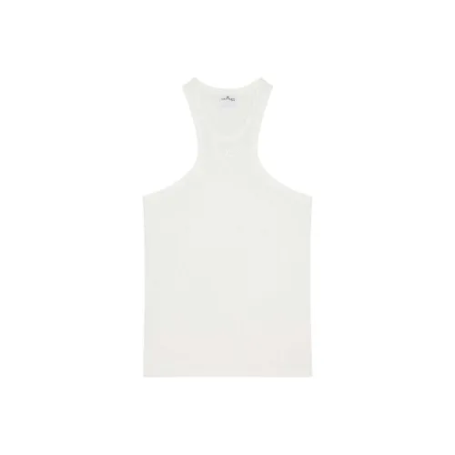 COURREGES SS25 Майка Мужская Heritage Белый Классический Белый