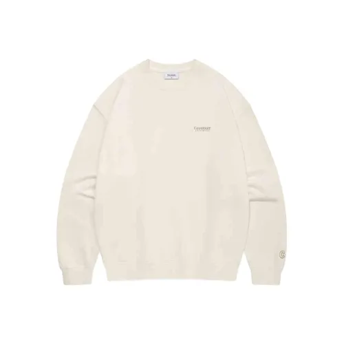 COVERNAT FW24 Свитшот Унисекс Айвори Белый