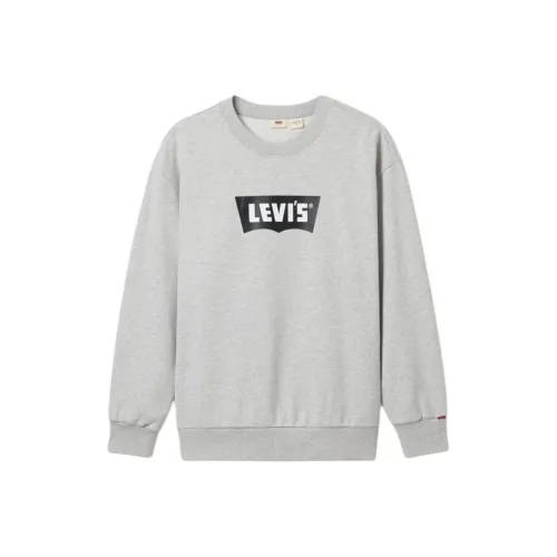Levis Gray Men's Sweatshirts Левис Серый Мужской Свитшот