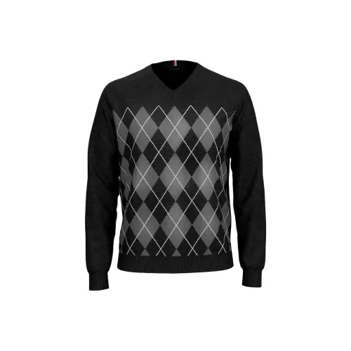 Tommy Hilfiger Черный Мужской Трикотаж