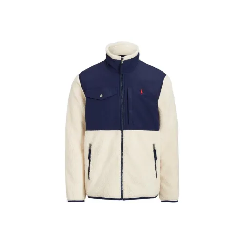 Polo Ralph Lauren Куртки и Пальто Мужской Синий Белый